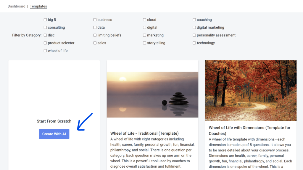 ai assessment builder