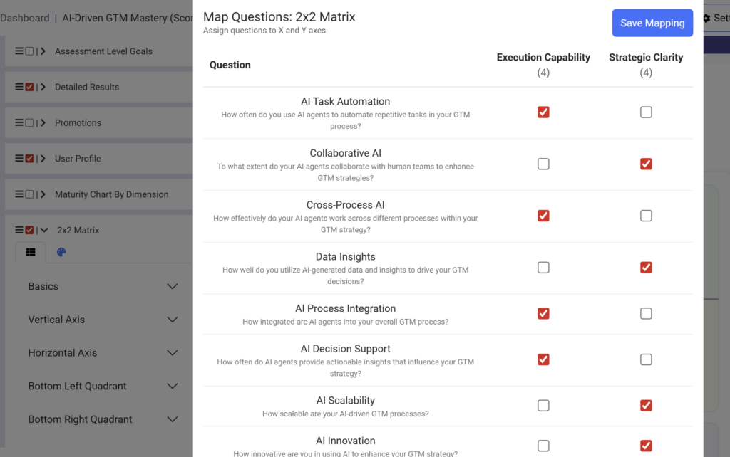 bcg consultant matrix 3 map questions